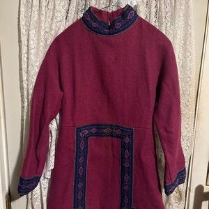 Nordic Apres Ski Wool Tunic